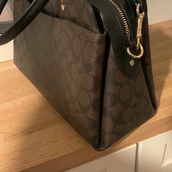 Coach brown logo satchel - Picture 10 of 11